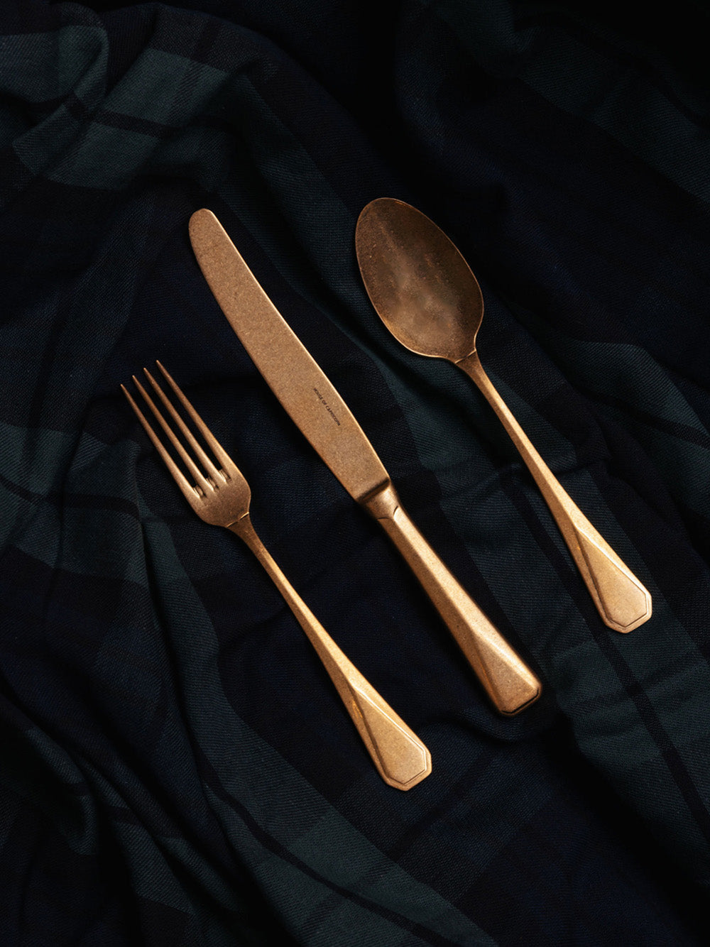 Borgonha Gold Stainless Steel 18/10 Dinner Knife