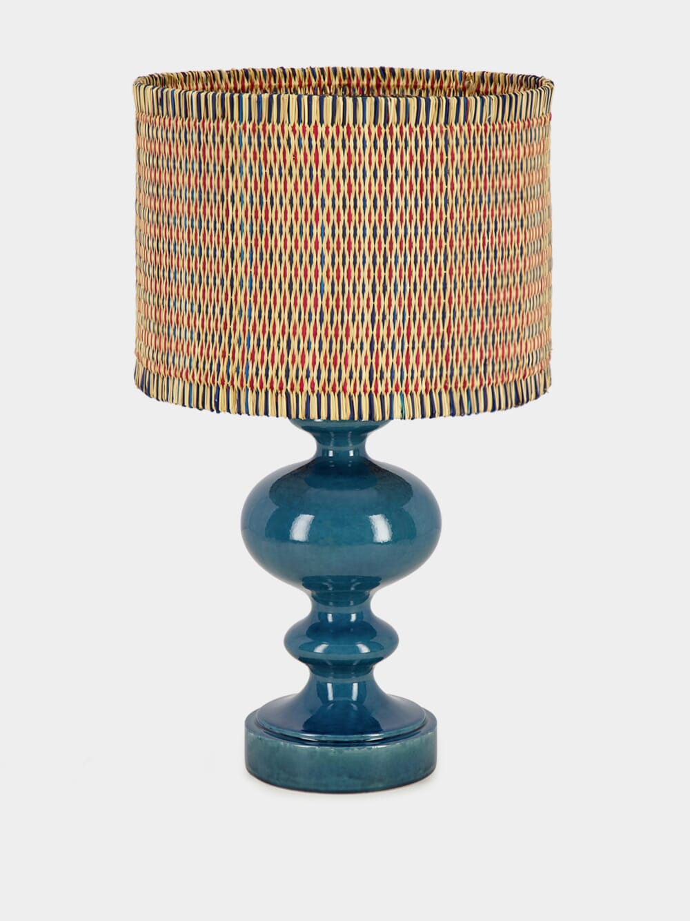 Cardosas Blue Ceramic Lamp Base