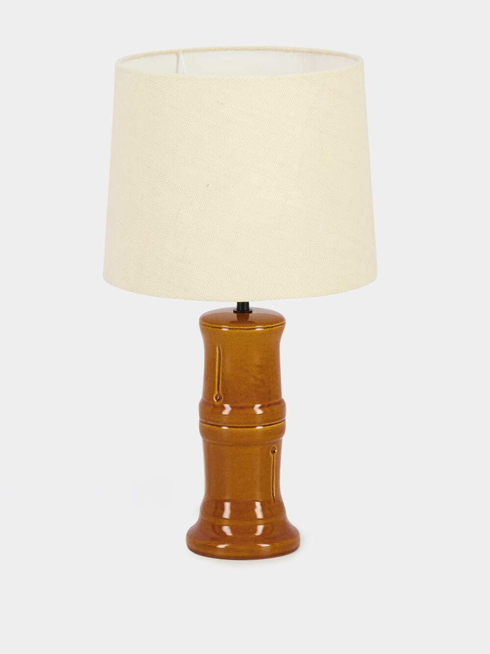 Bambu Yellow Ceramic Lamp Base