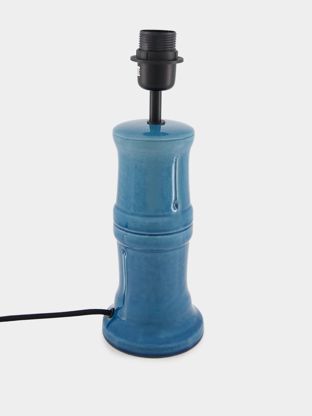 Bambu Blue Ceramic Lamp Base