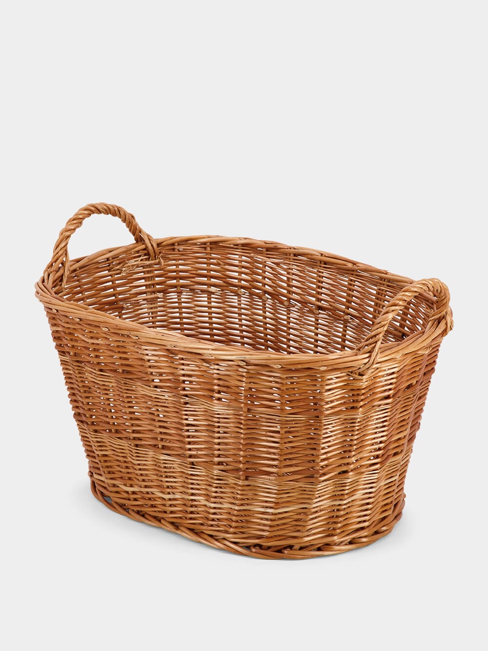 Handmade Camacha Natural Wicker Large Basket