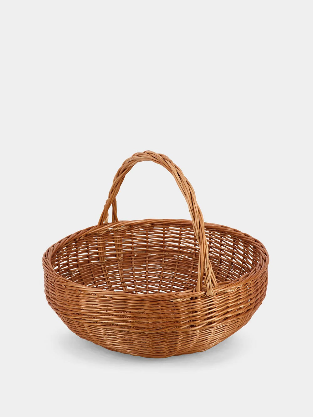Handmade Camacha Natural Wicker Medium Basket