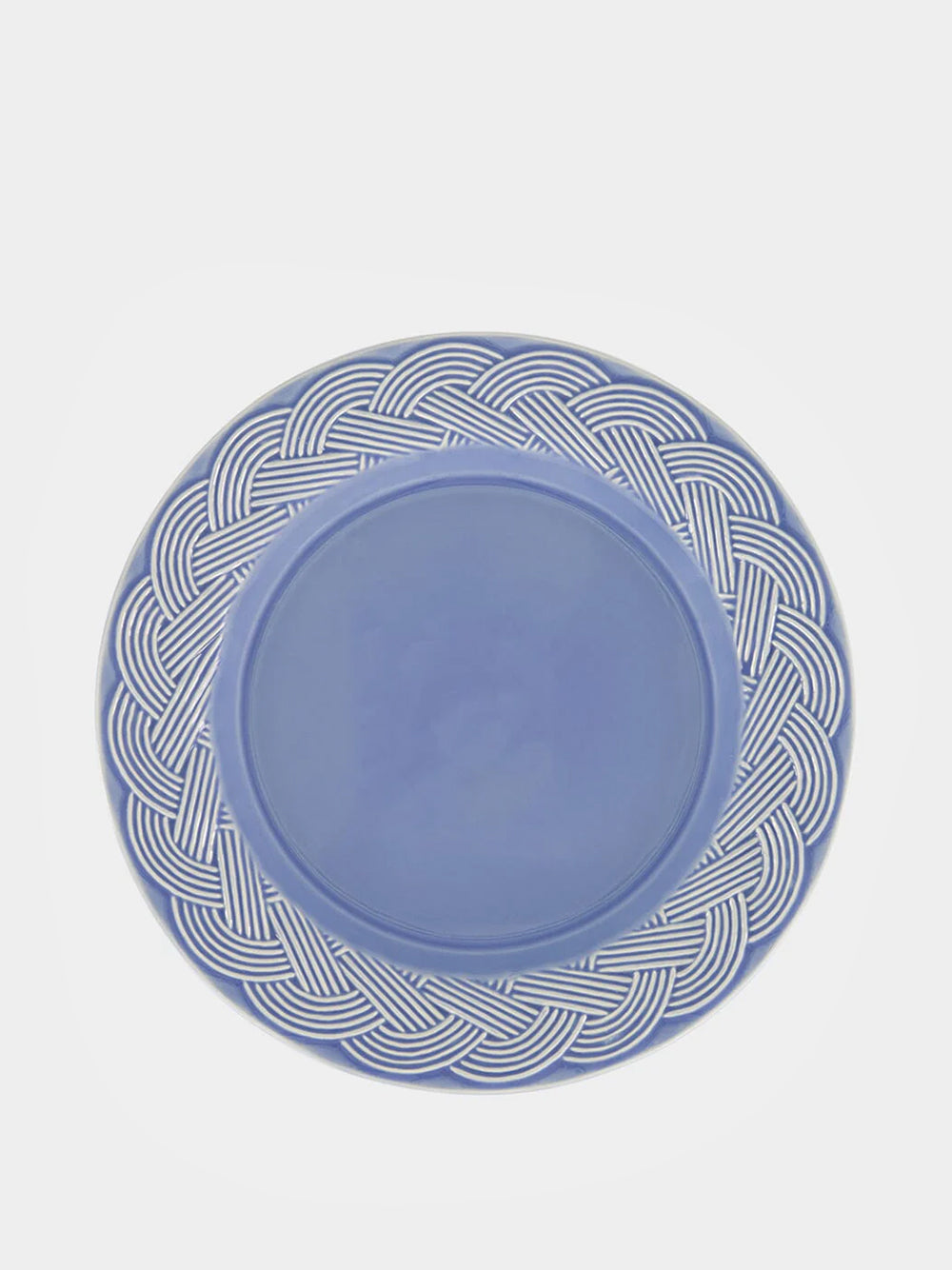 Vime Blue Ceramic Dinner Plate