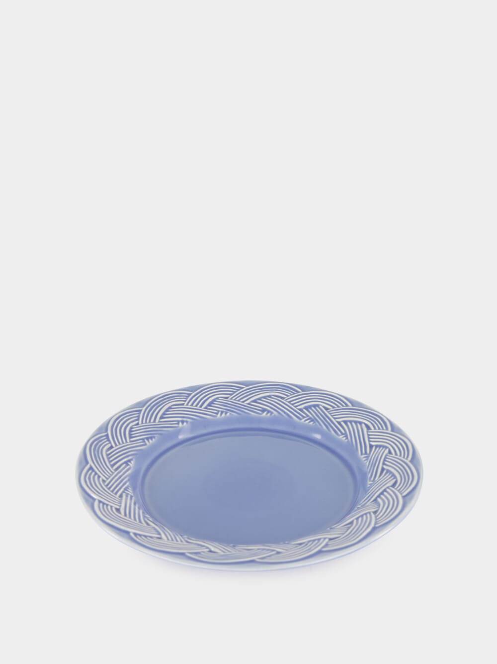 Vime Blue Ceramic Dessert Plate