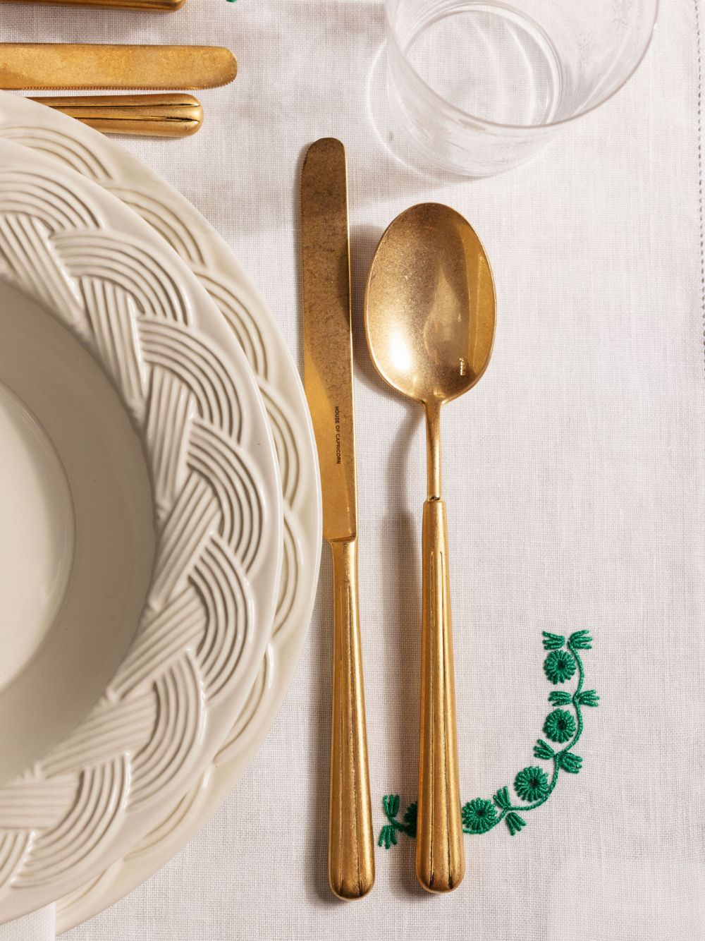 Castro Gold Stainless Steel 18/10 Dinner Spoon