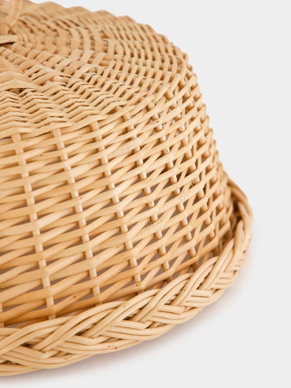 Handmade Vitória Natural Wicker Cloche