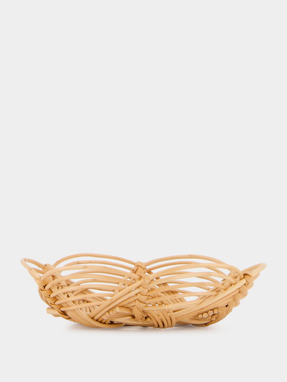 Handmade Vitória Natural Wicker Small Bread Basket