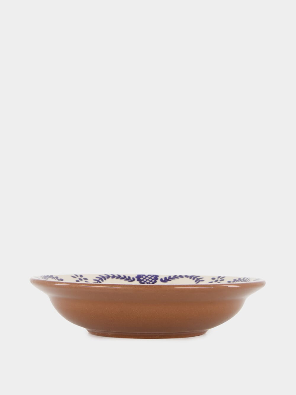 Hand-Painted Viana Blue Sandstone Soup Plate