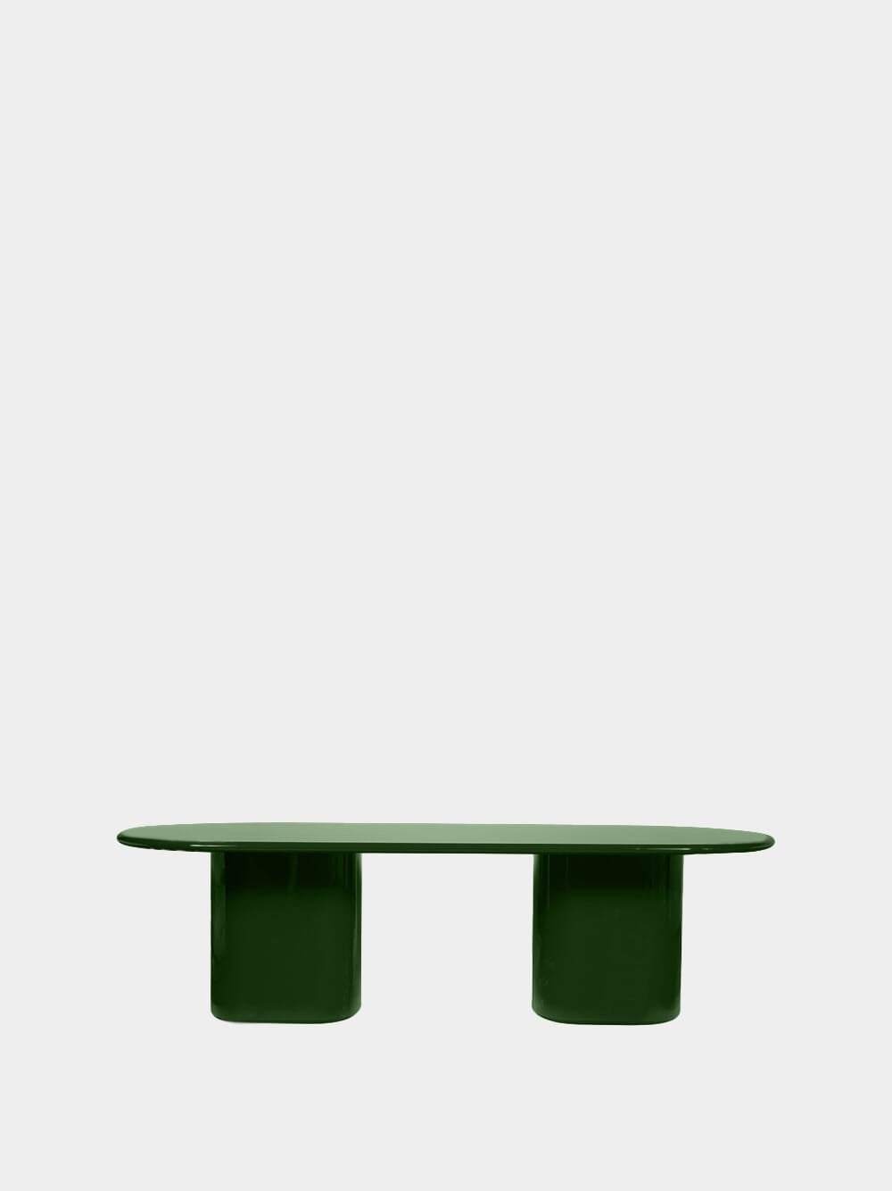 Amendoeira Dark Green Small Wood Dining Table