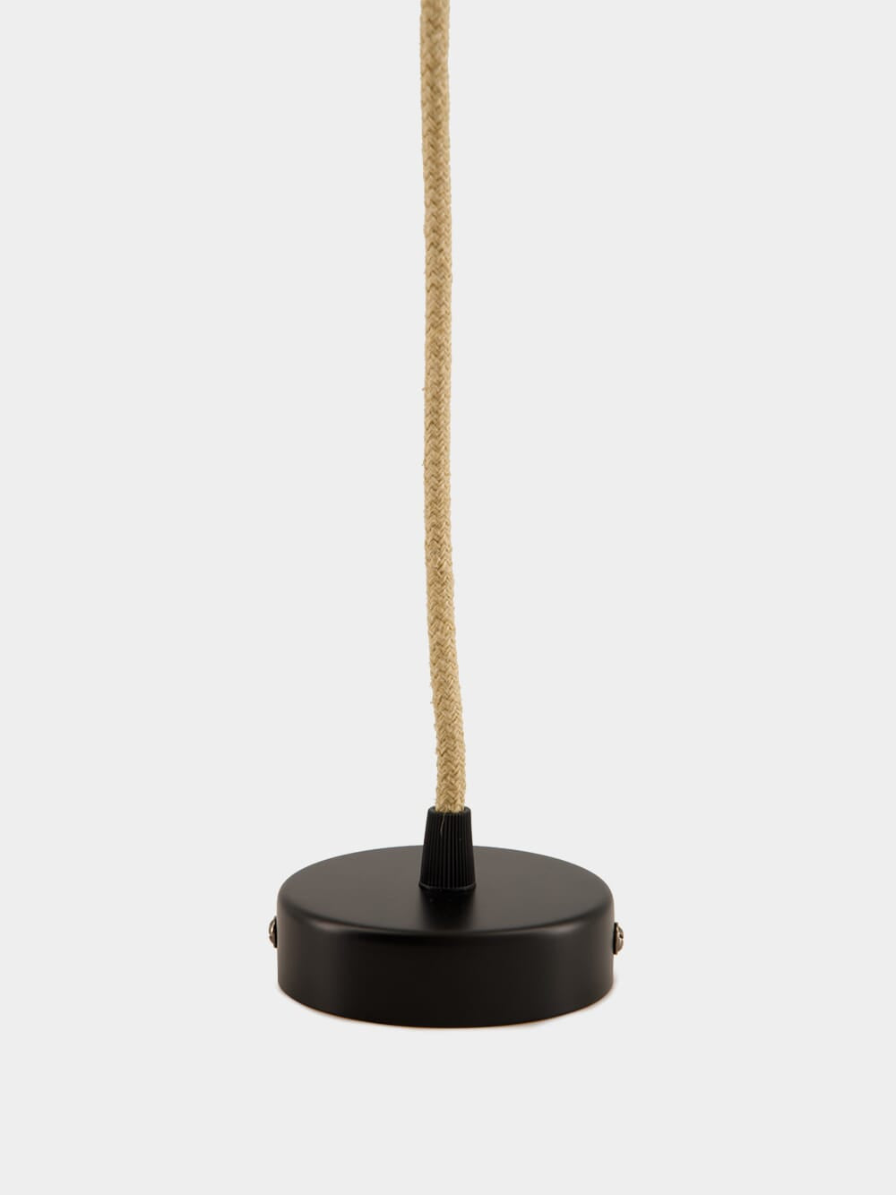 Handmade Coruche Natural Red and Green Reed Ceiling Lamp