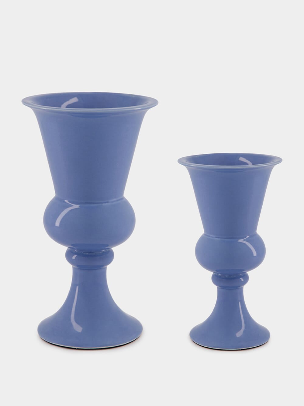 Florbela Blue Ceramic Small Vase