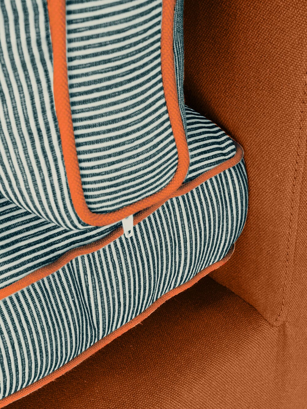 Dinis Brick Linen Central Module Sofa