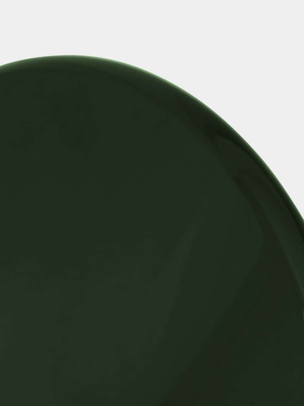 Amendoeira Green Lacquered Wood Side Table