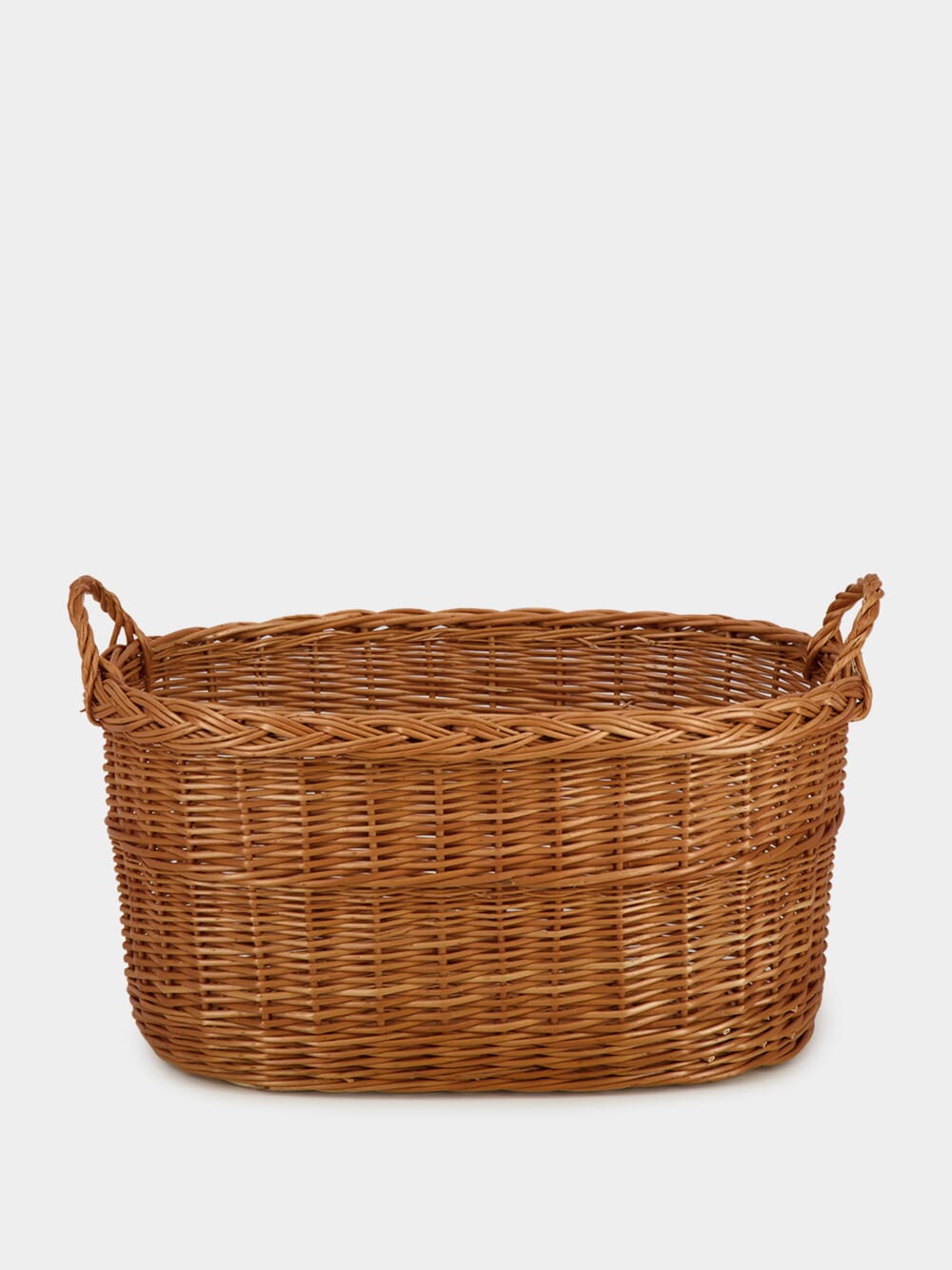 Handmade Furnas Natural Wicker Medium Basket