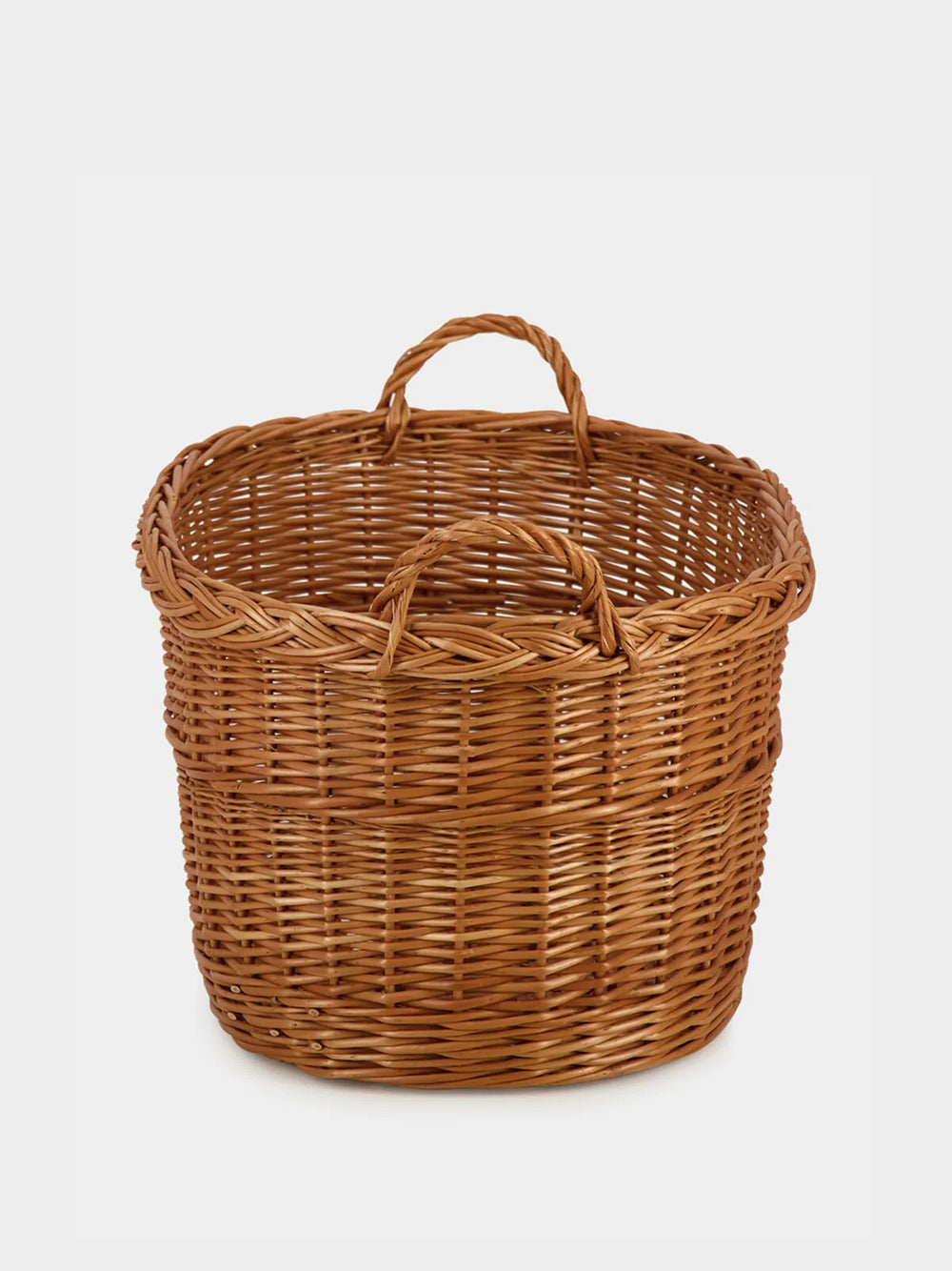 Handmade Furnas Natural Wicker Medium Basket