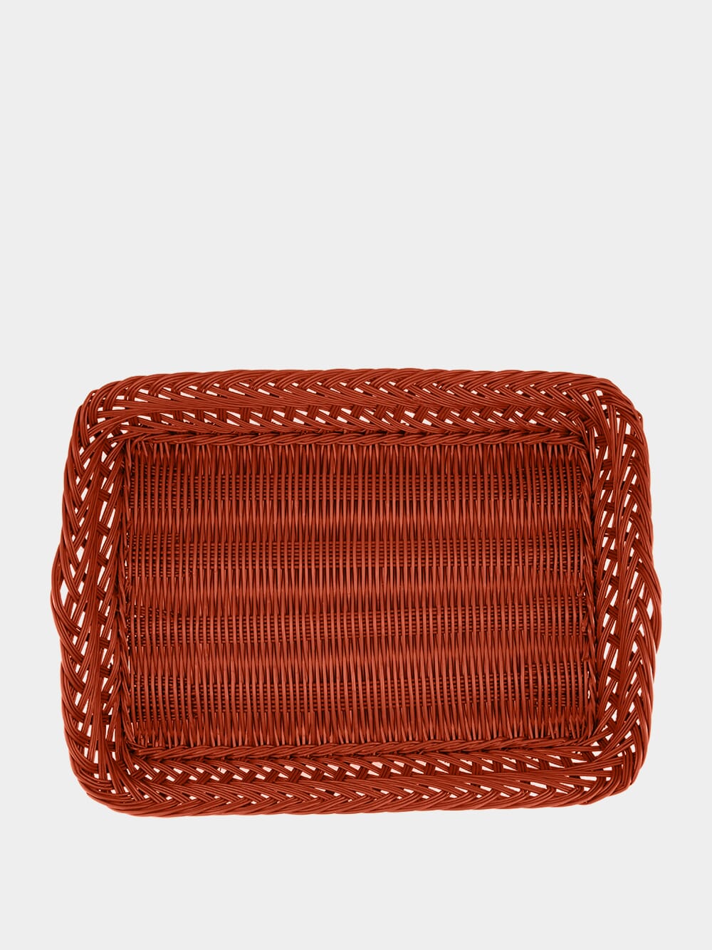 Handmade Vitória Brick Wicker Large Tray