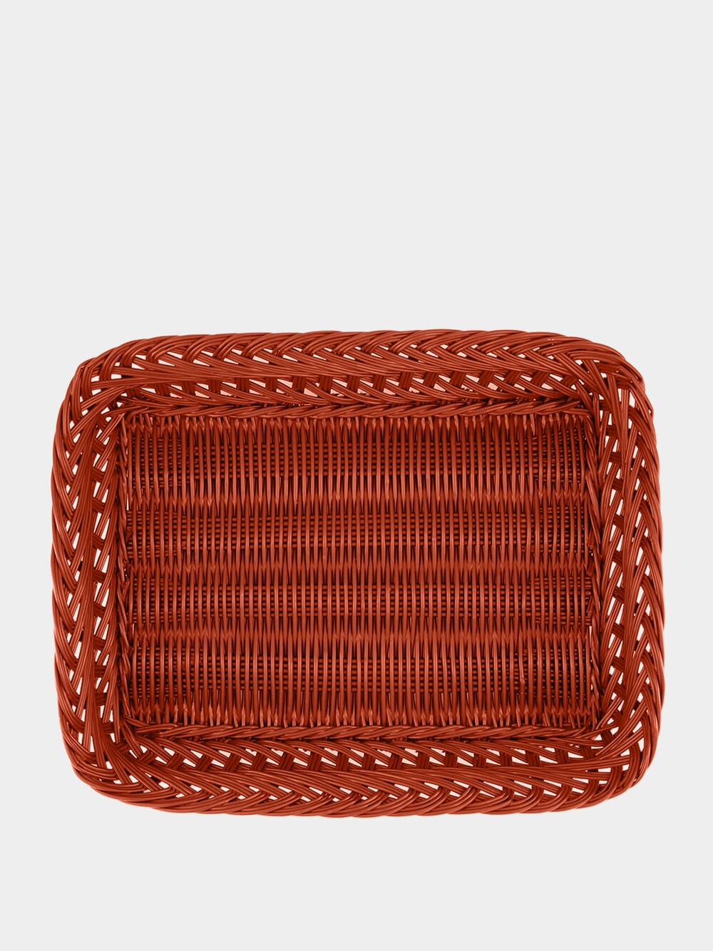 Handmade Vitória Brick Wicker Medium Tray