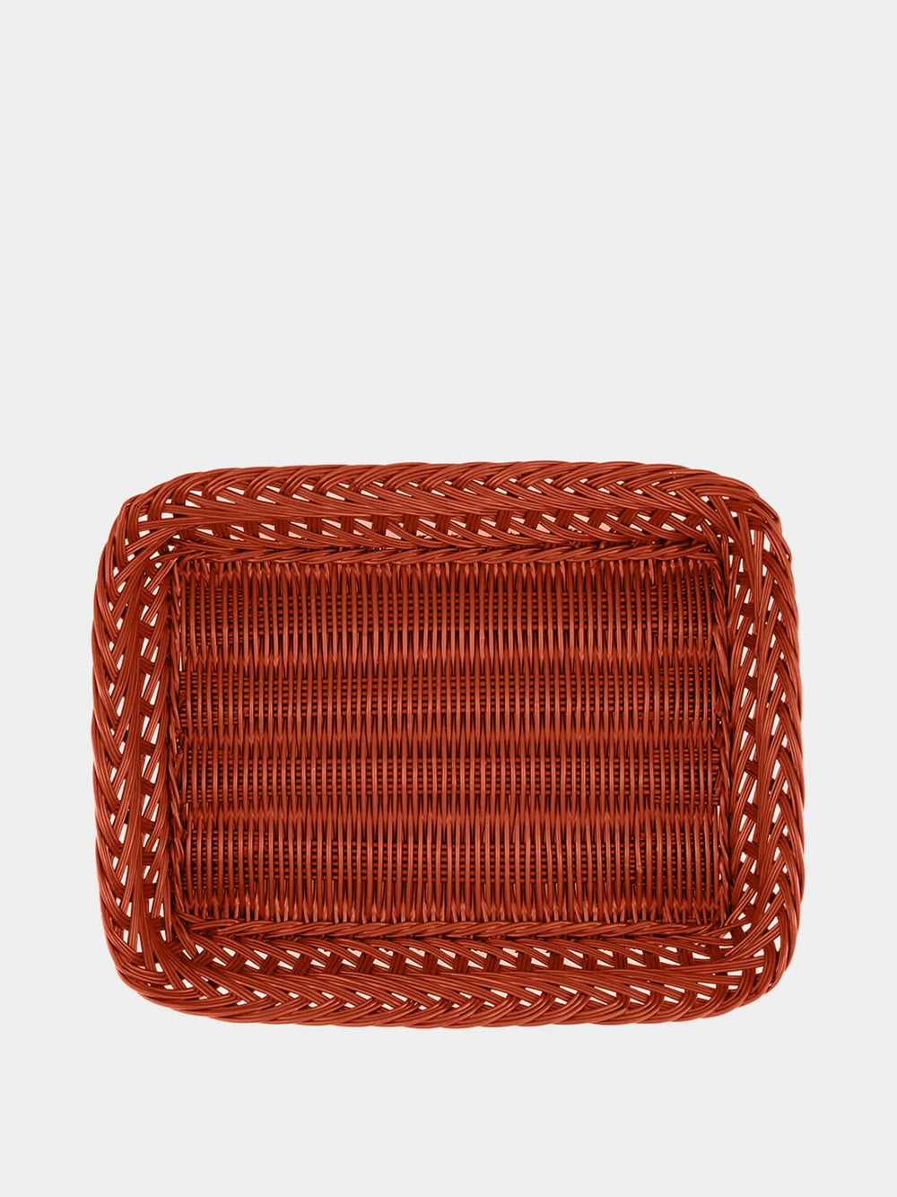 Handmade Vitória Brick Wicker Medium Tray
