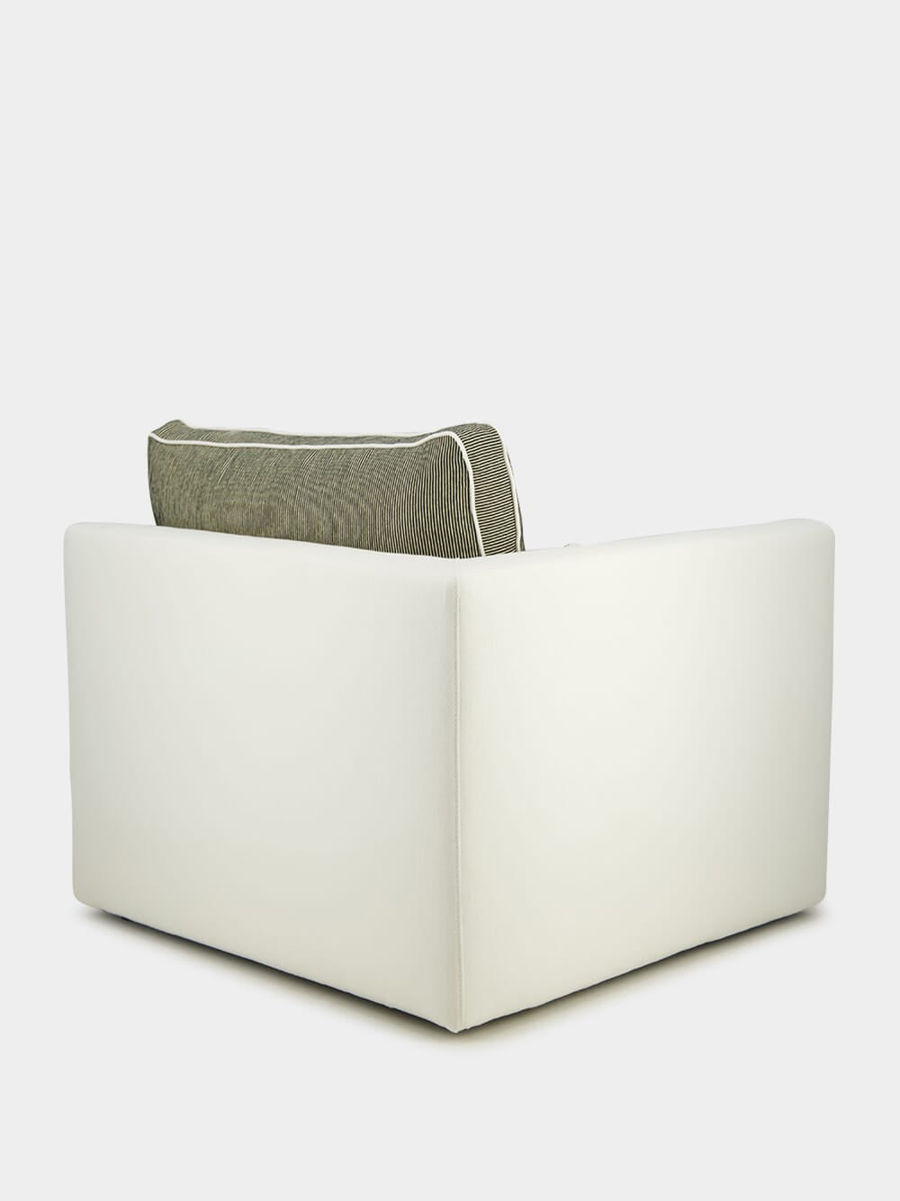 Dinis Ivory Linen Left Arm Module Sofa