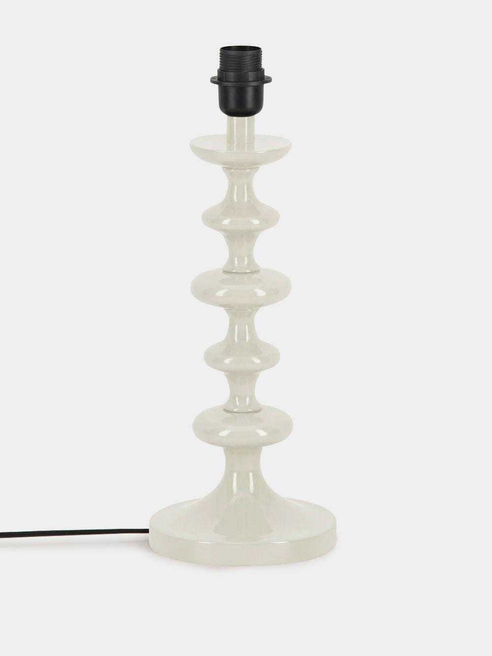 Freixo Ivory Wood Lamp Base