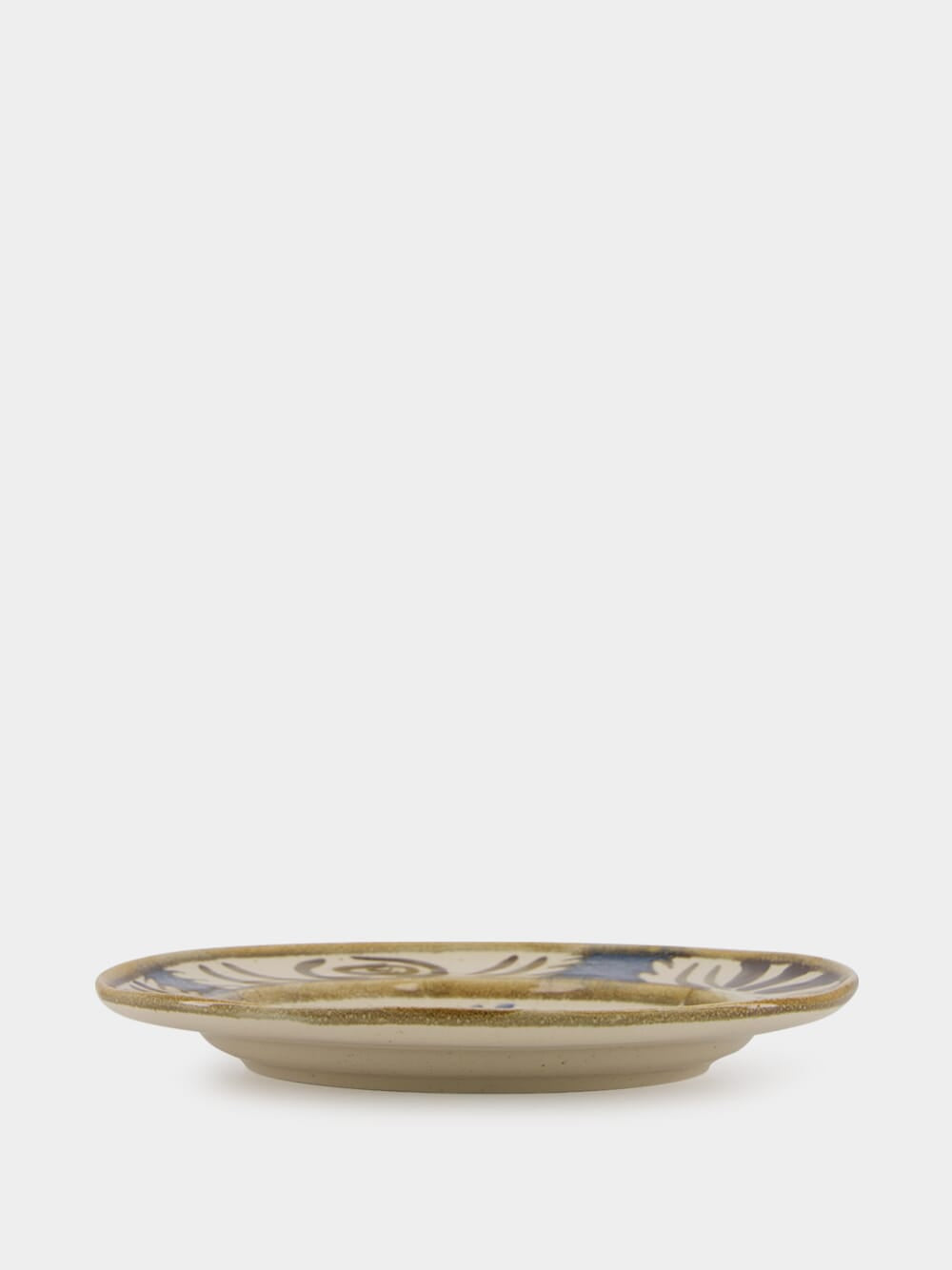 Hand-Painted Lusitano Bird Stoneware Dessert Plate