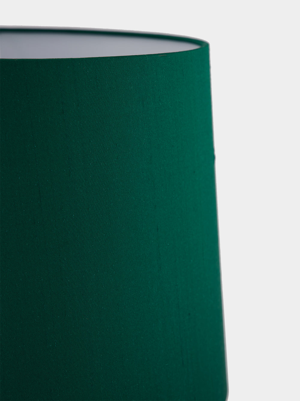 Luso Green Silk Small Lampshade