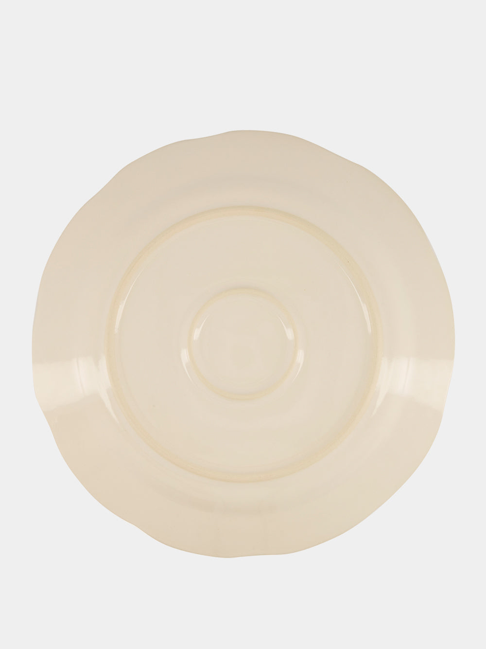 Hand-Painted Comporta The Harvester Stoneware Dinner Plate