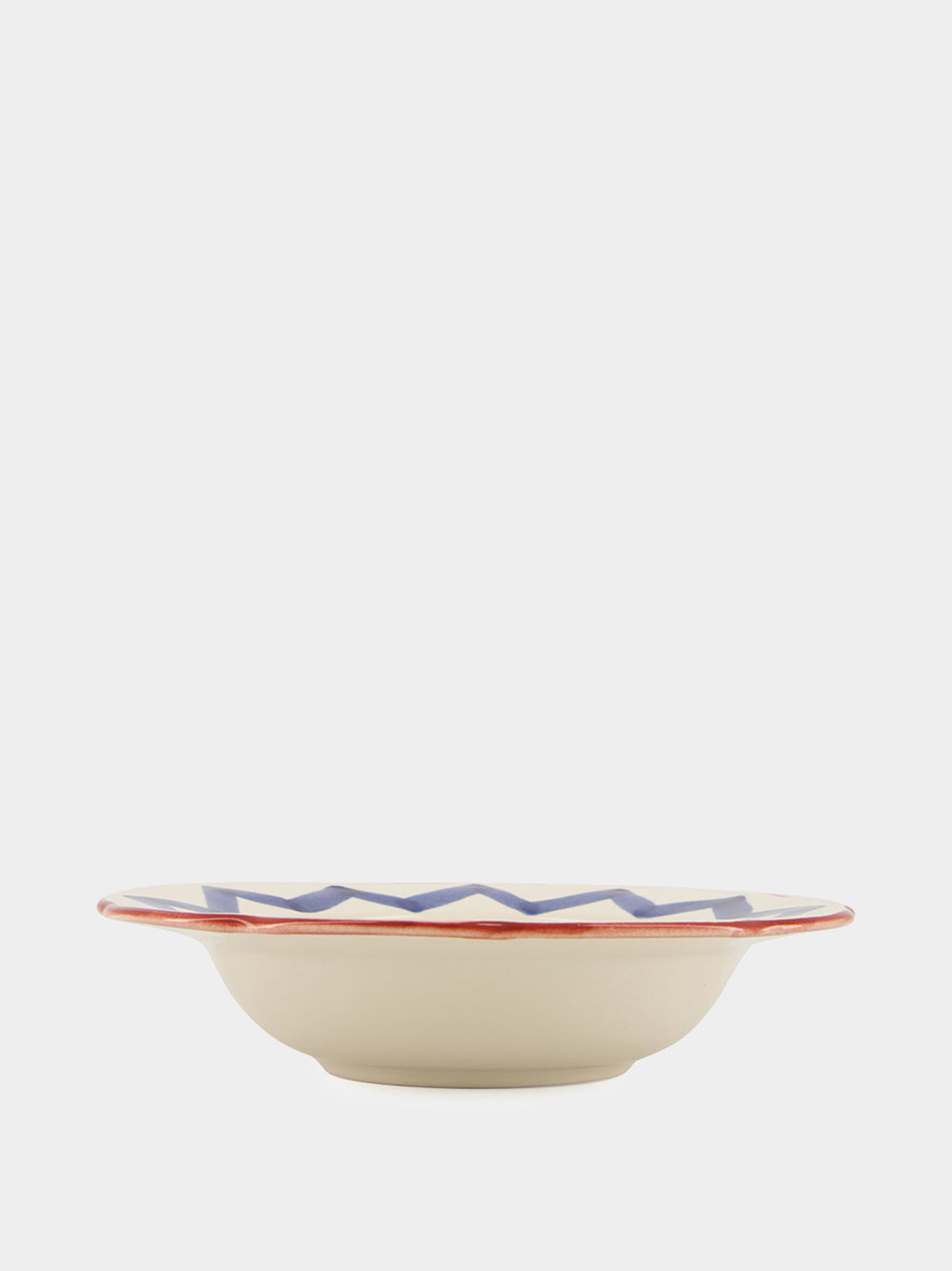 Hand-Painted Comporta The Water Carrier Stoneware Dessert Plate