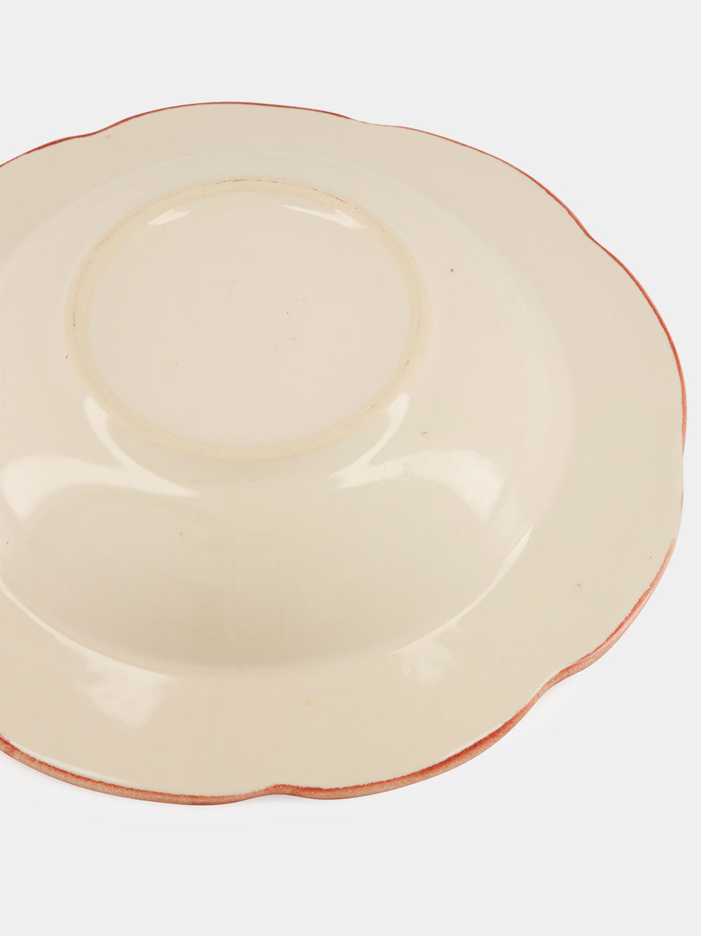 Hand-Painted Comporta The Water Carrier Stoneware Dessert Plate