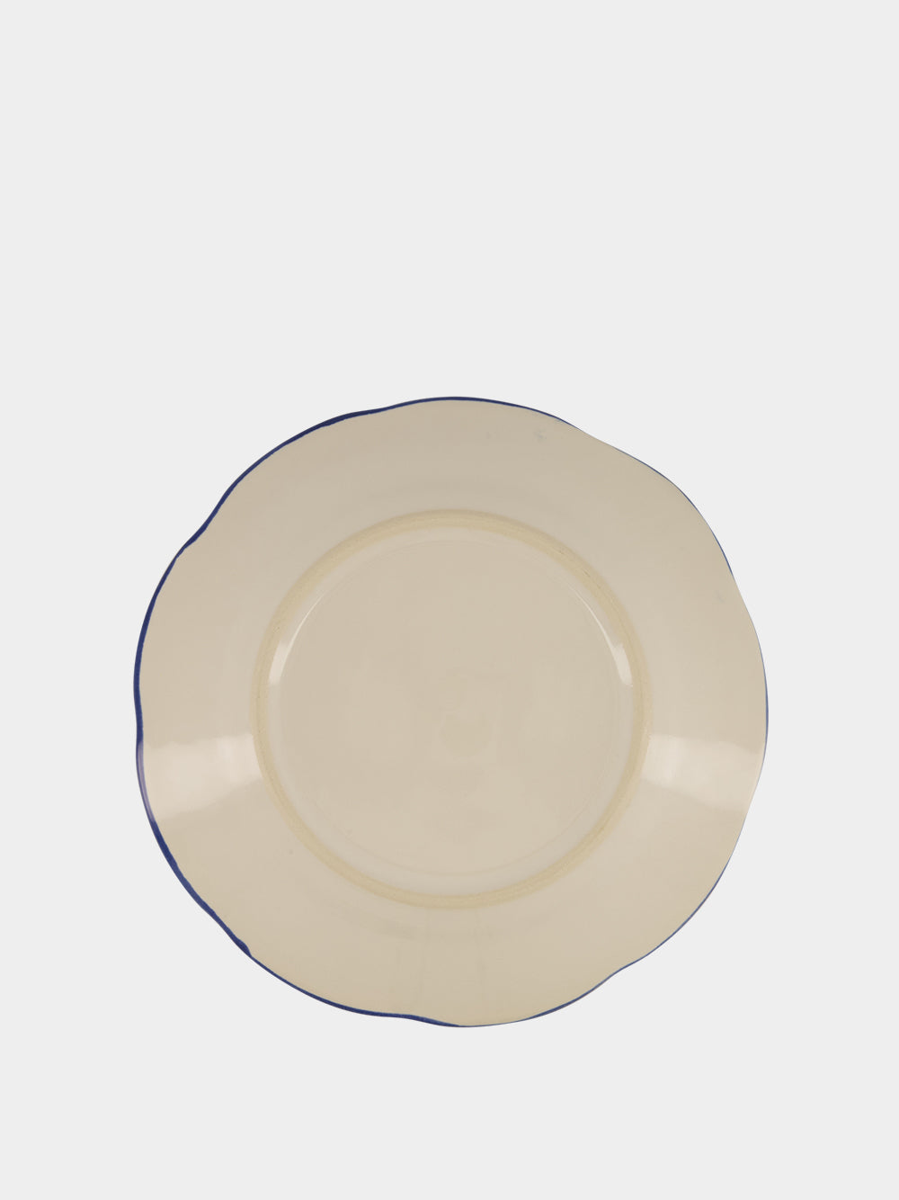 Hand-Painted Comporta The Farmer Stoneware Dessert Plate