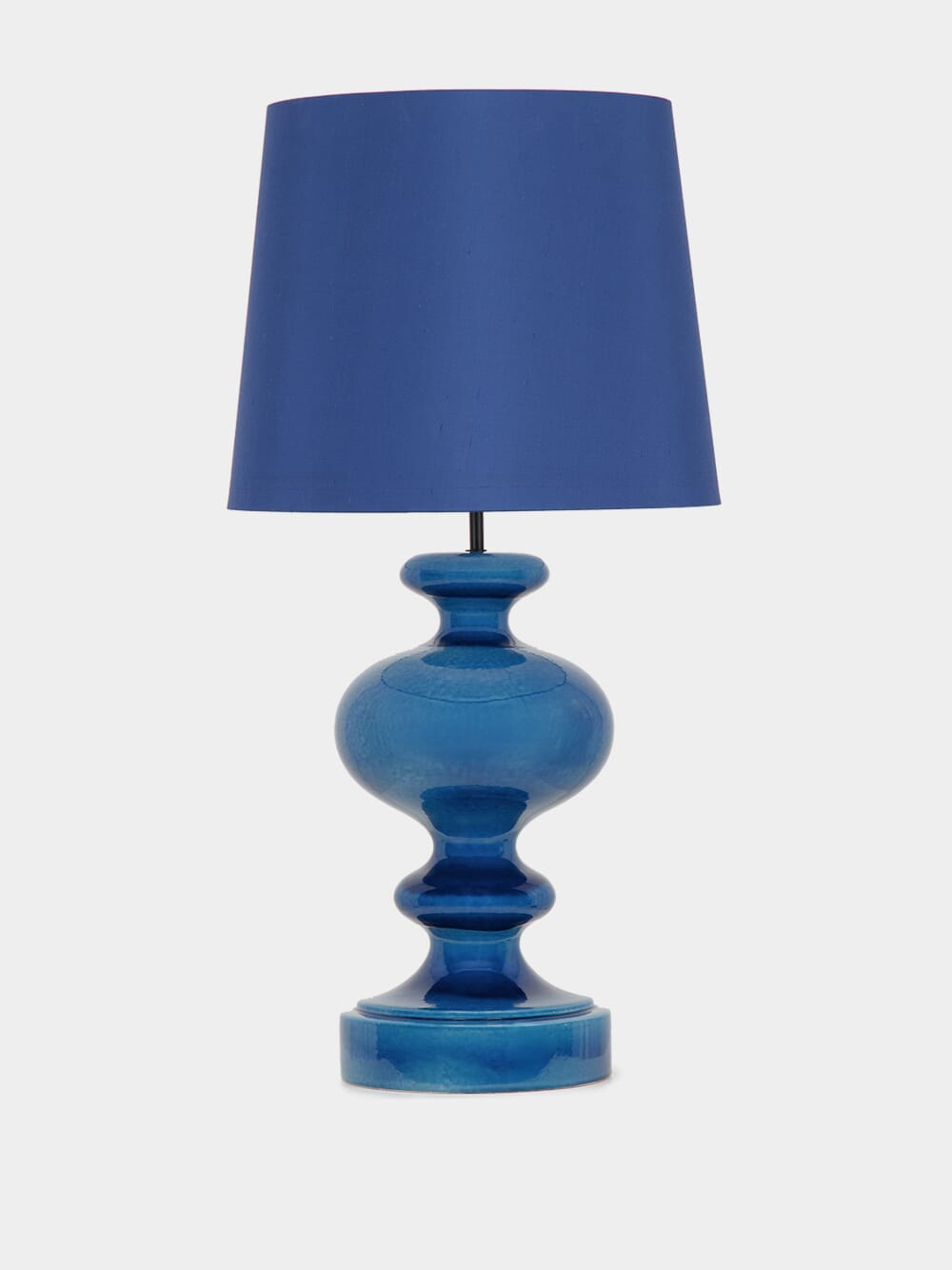 Cardosas Blue Ceramic Lamp Base