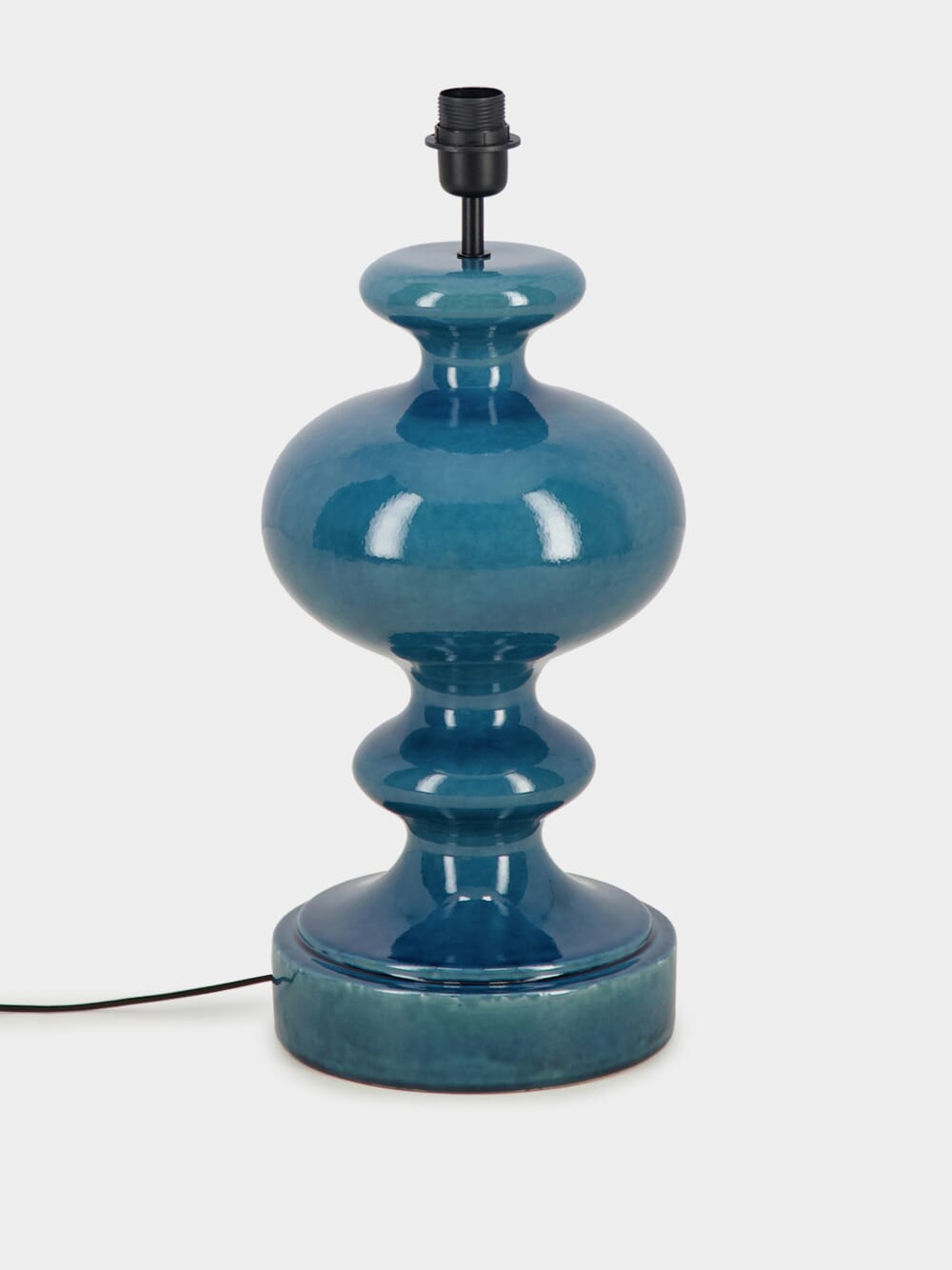 Cardosas Blue Ceramic Lamp Base