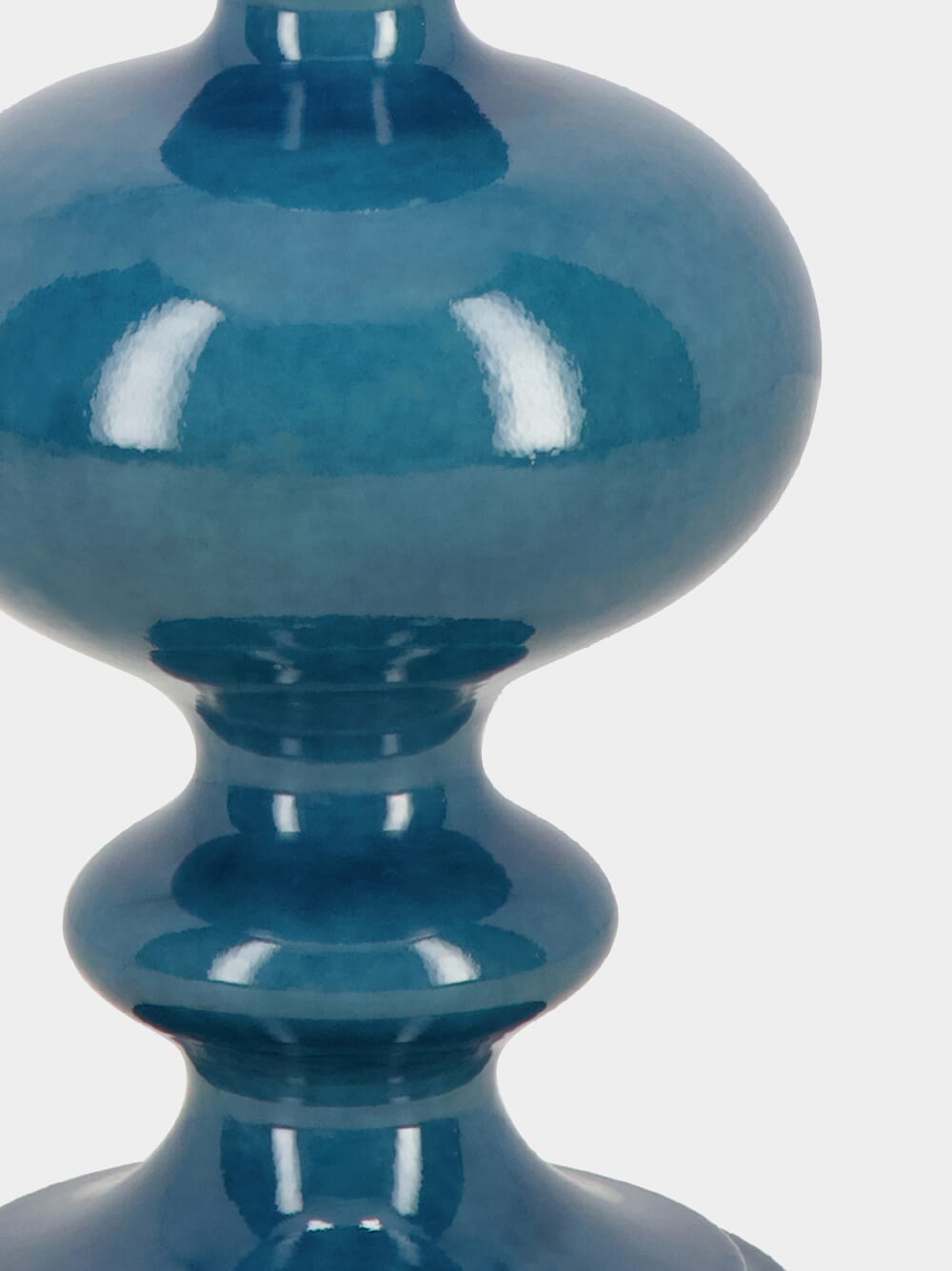 Cardosas Blue Ceramic Lamp Base
