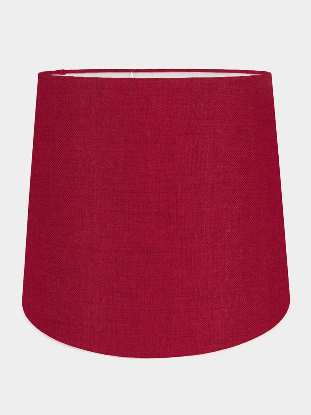 Cardosas Red Linen Abat Jour