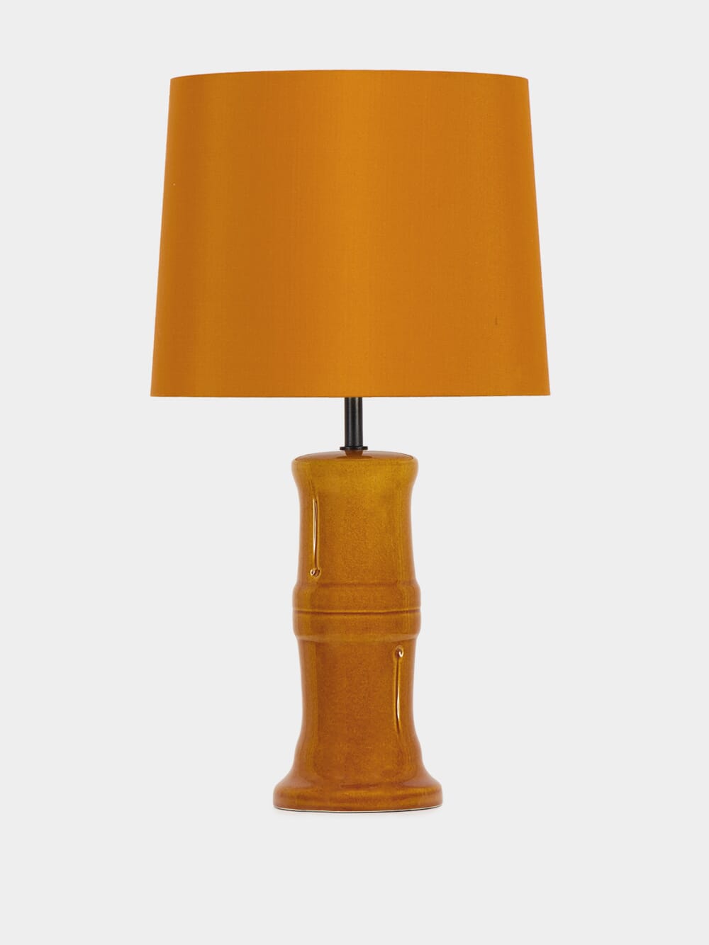 Bambu Yellow Ceramic Lamp Base