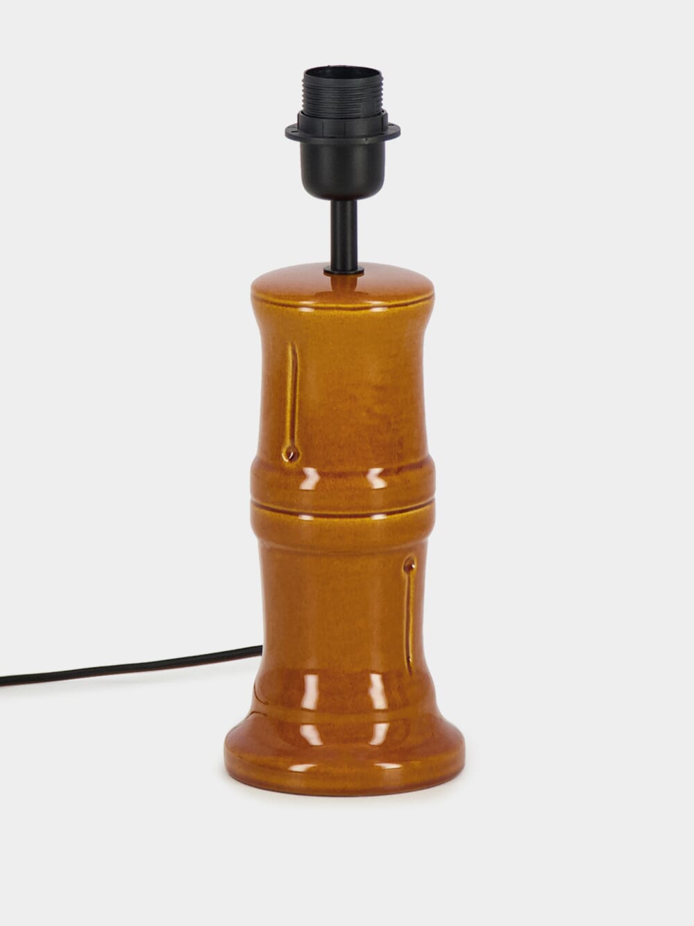 Bambu Yellow Ceramic Lamp Base