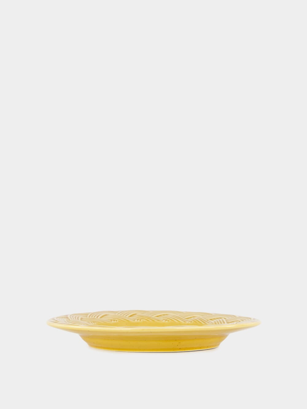 Vime Yellow Ceramic Dessert Plate