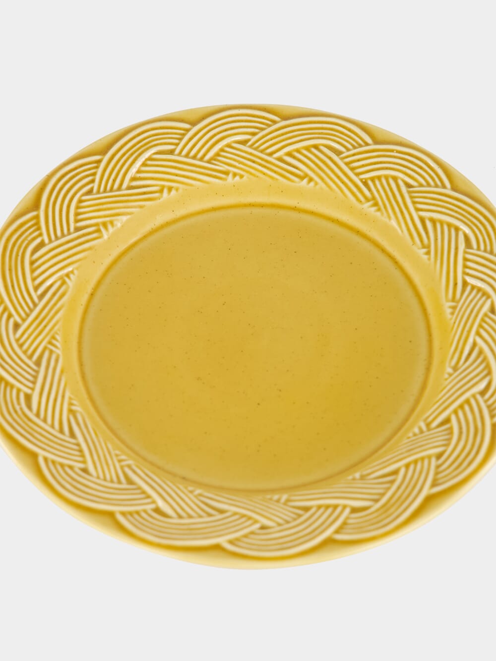 Vime Yellow Ceramic Dessert Plate