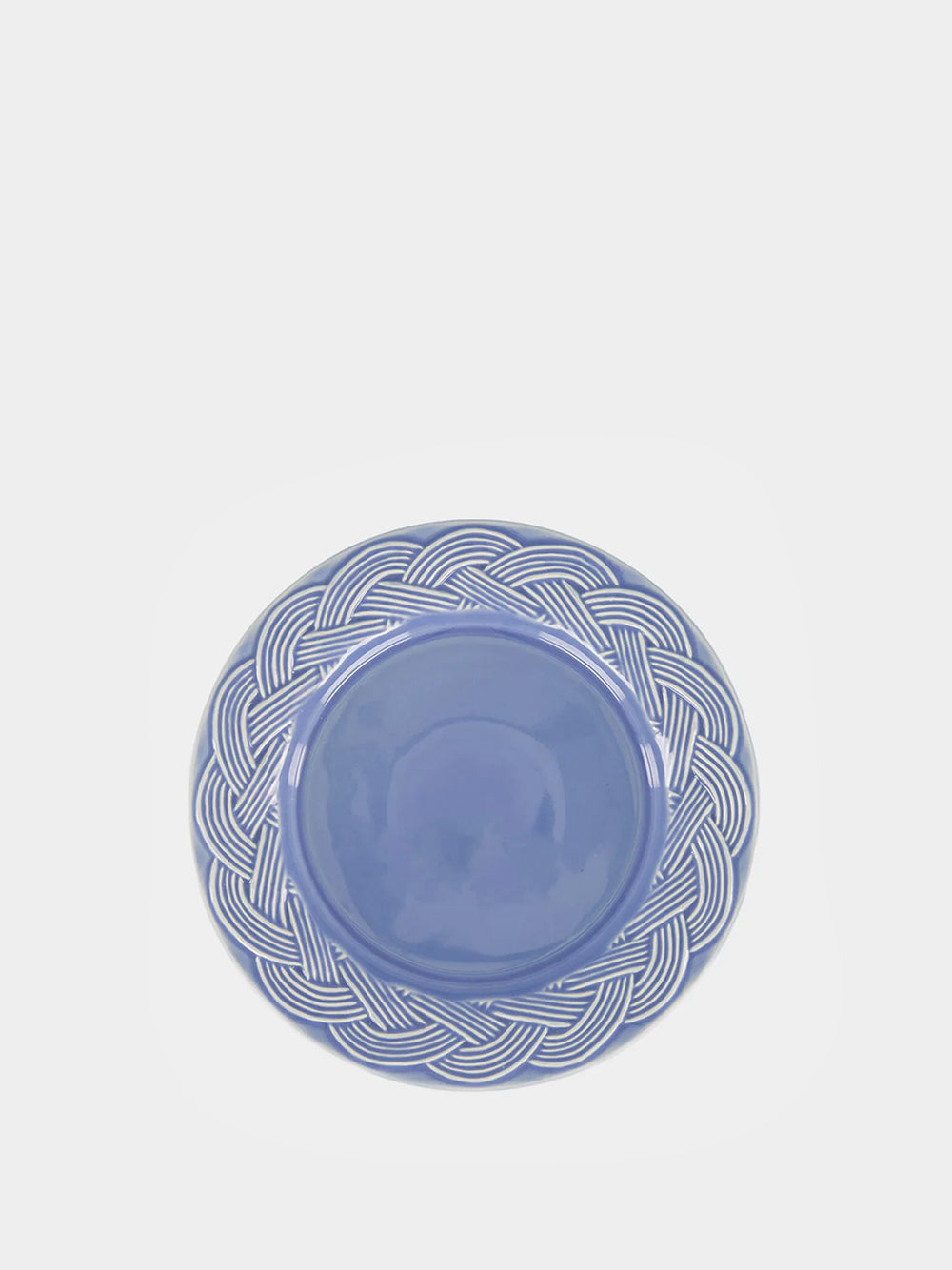 Vime Blue Ceramic Dessert Plate