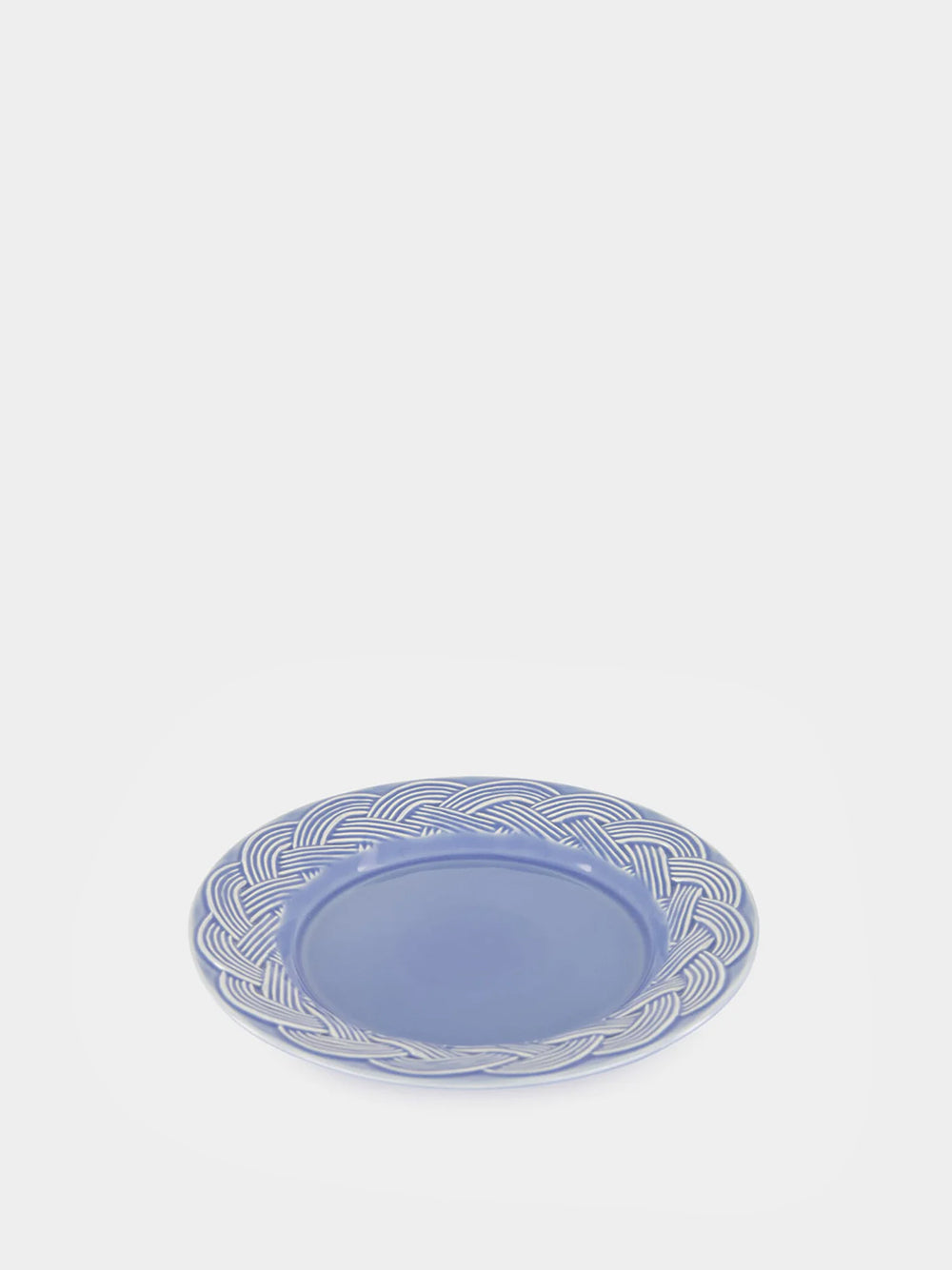 Vime Blue Ceramic Dessert Plate
