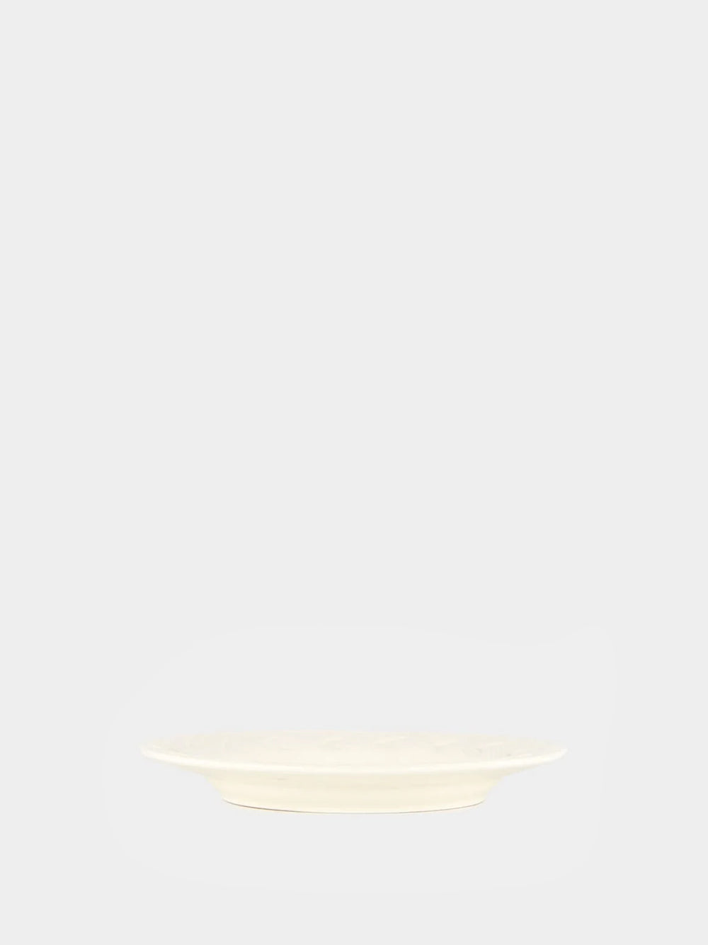 Vime White Ceramic Dessert Plate