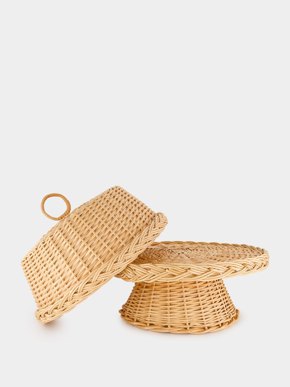 Handmade Vitória Wicker Cake Plate