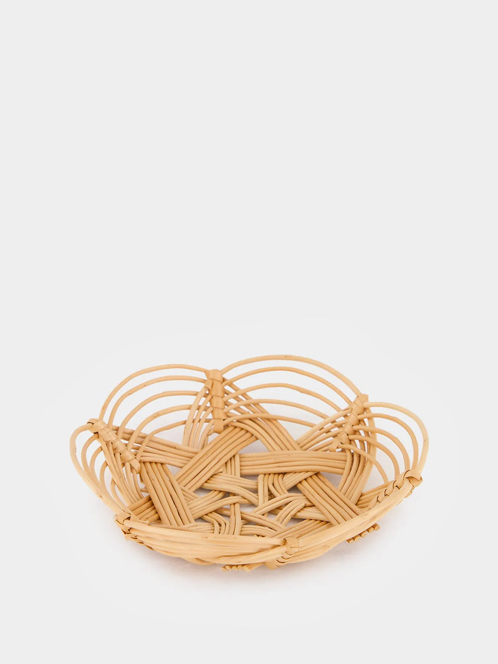 Handmade Vitória Natural Wicker Small Bread Basket