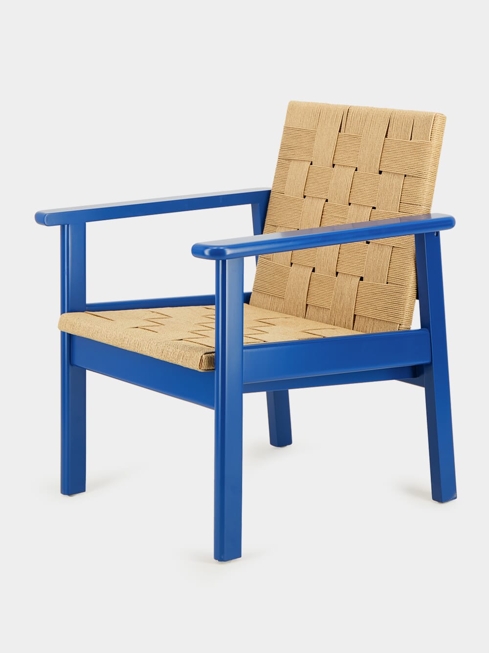 Medeiros Blue Beech Wood Armchair