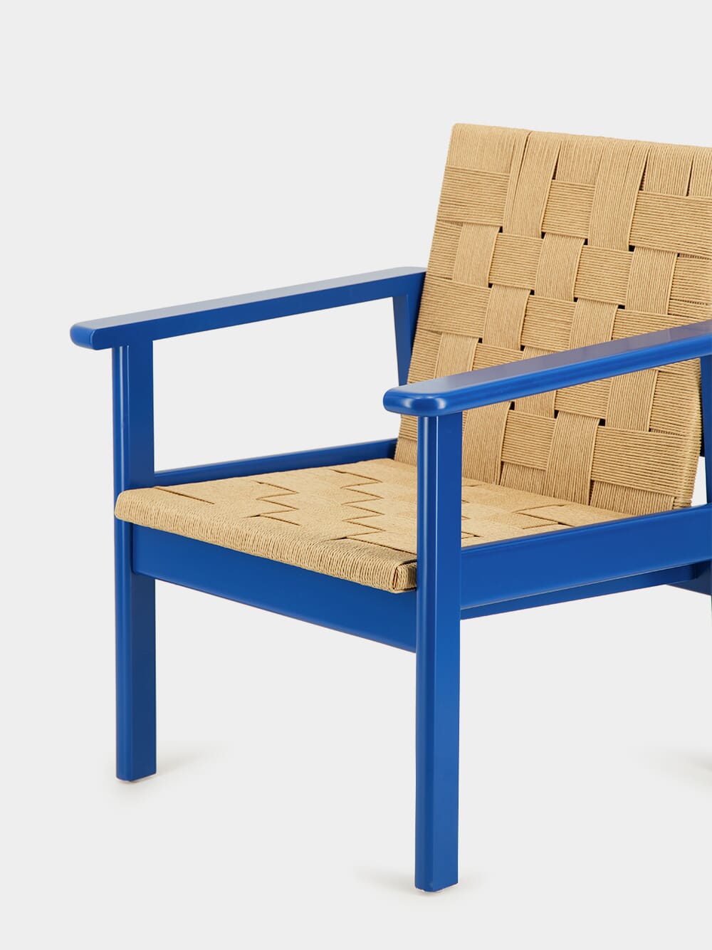 Medeiros Blue Beech Wood Armchair