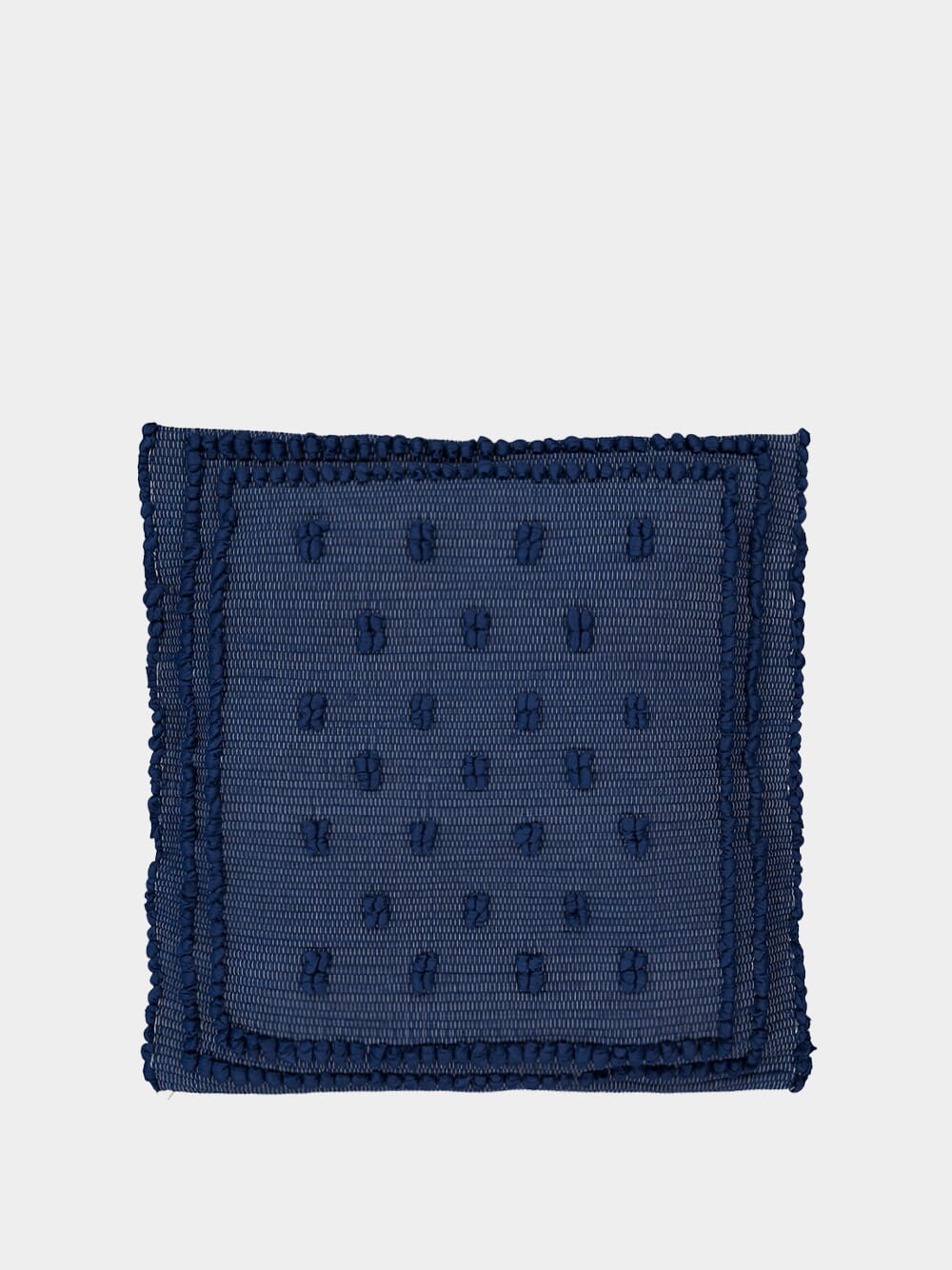 Handmade Sofia Dark Blue Cushion