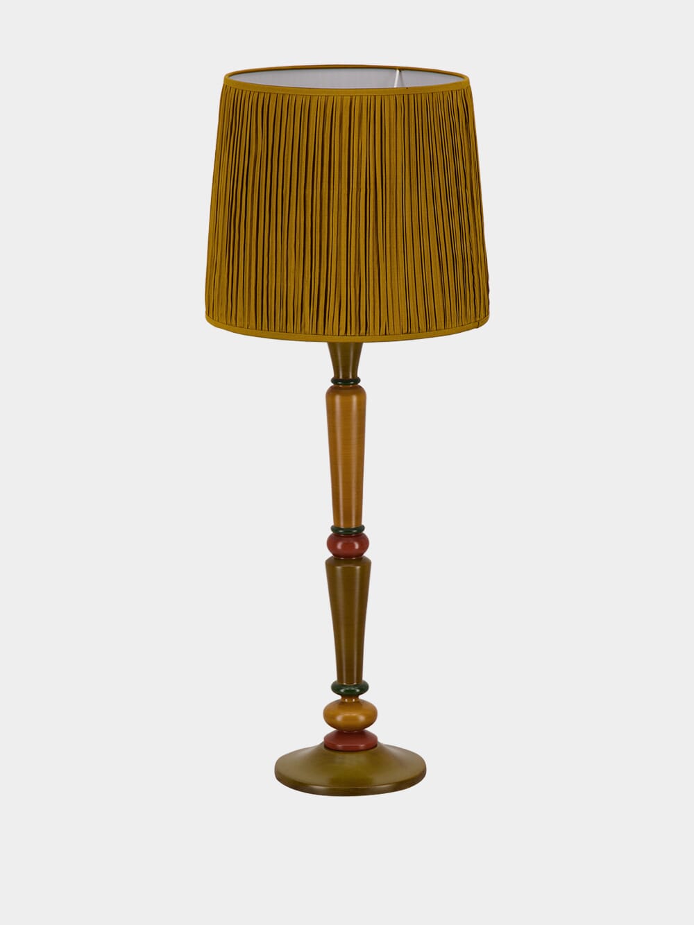 Sabrosa Wood Green Lamp Base