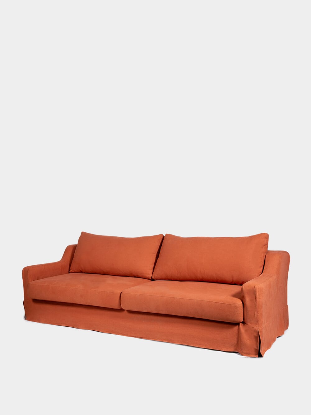 Carlos 4 Seater Brick Sofa