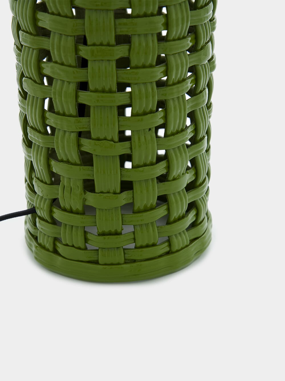 Cesta Green Ceramic Lamp Base