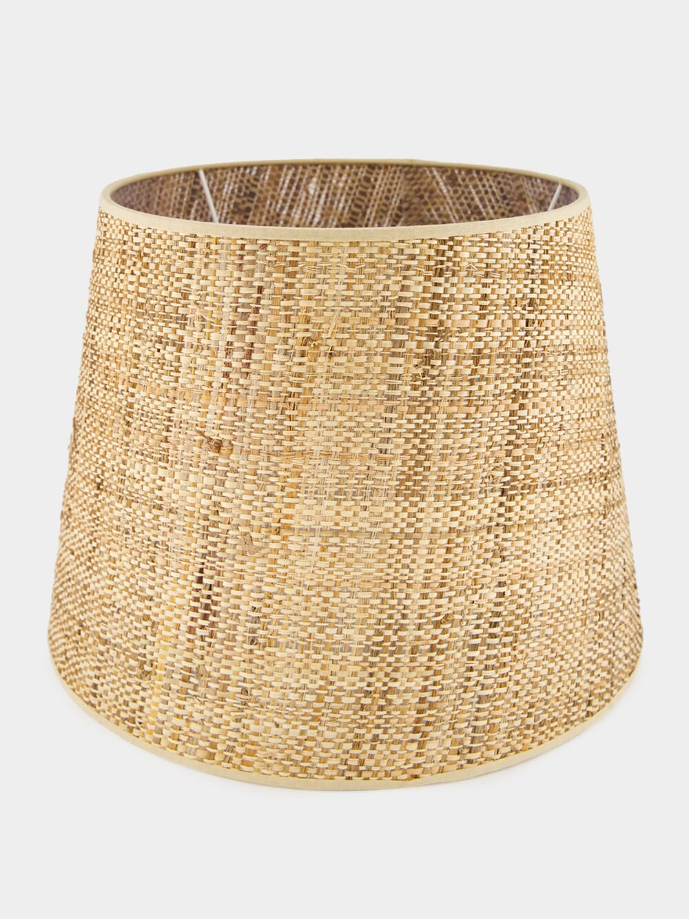 Cesta Natural Vinyl Wicker Effect Abat Jour